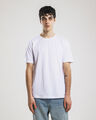 Playera Manga Corta Básica,BLANCO